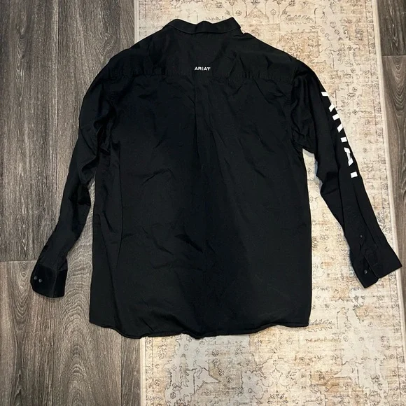 Ariat Men's Black Shirt Jacket - Picture 6 of 6